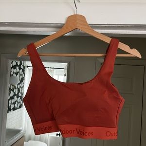 Outdoor Voices Smooth Scoop Sports Bra